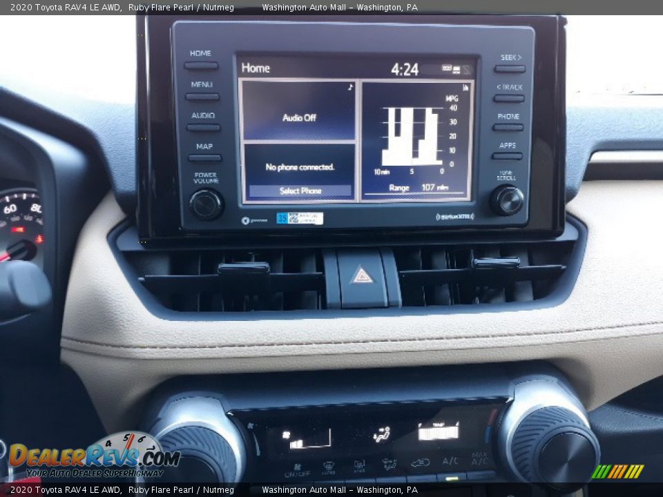 Controls of 2020 Toyota RAV4 LE AWD Photo #5