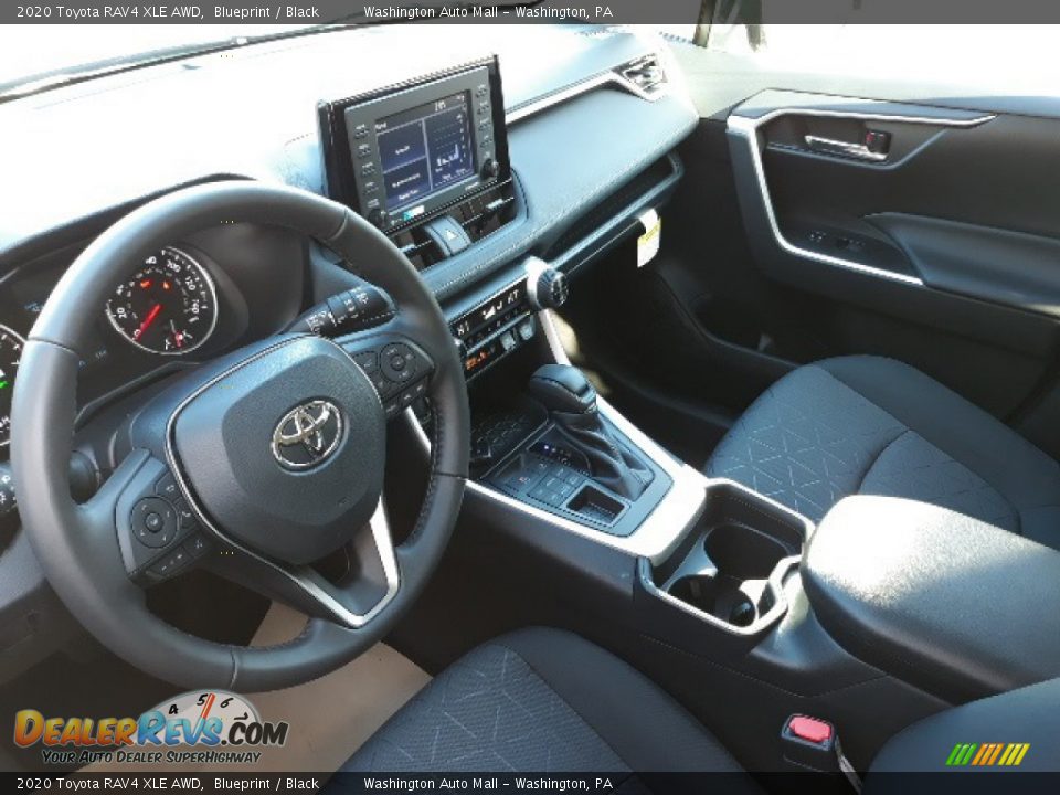 2020 Toyota RAV4 XLE AWD Blueprint / Black Photo #3