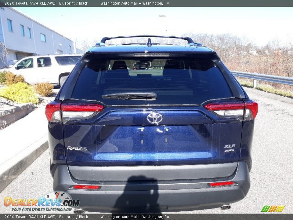 2020 Toyota RAV4 XLE AWD Blueprint / Black Photo #7
