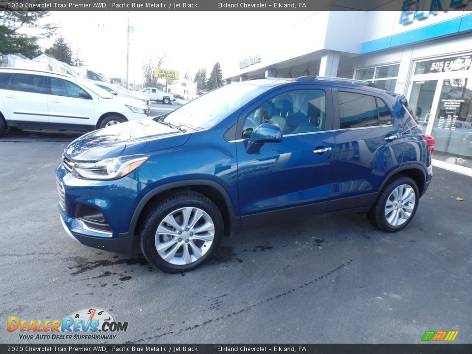 2020 Chevrolet Trax Premier AWD Pacific Blue Metallic / Jet Black Photo #1