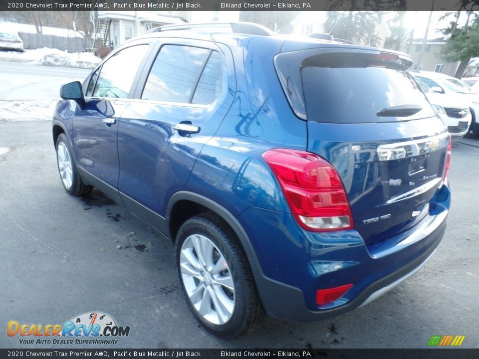 2020 Chevrolet Trax Premier AWD Pacific Blue Metallic / Jet Black Photo #9