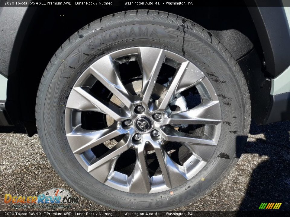 2020 Toyota RAV4 XLE Premium AWD Wheel Photo #9