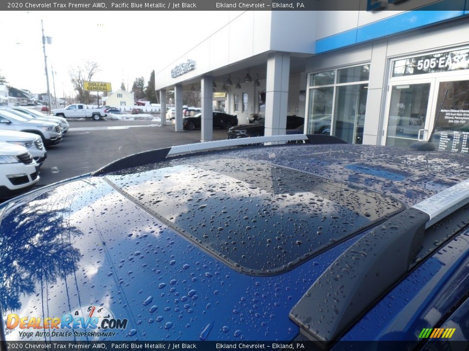2020 Chevrolet Trax Premier AWD Pacific Blue Metallic / Jet Black Photo #14