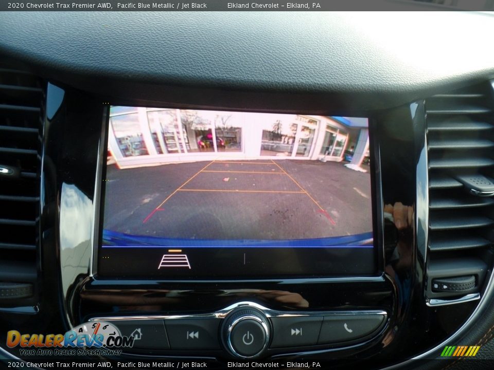 2020 Chevrolet Trax Premier AWD Pacific Blue Metallic / Jet Black Photo #30