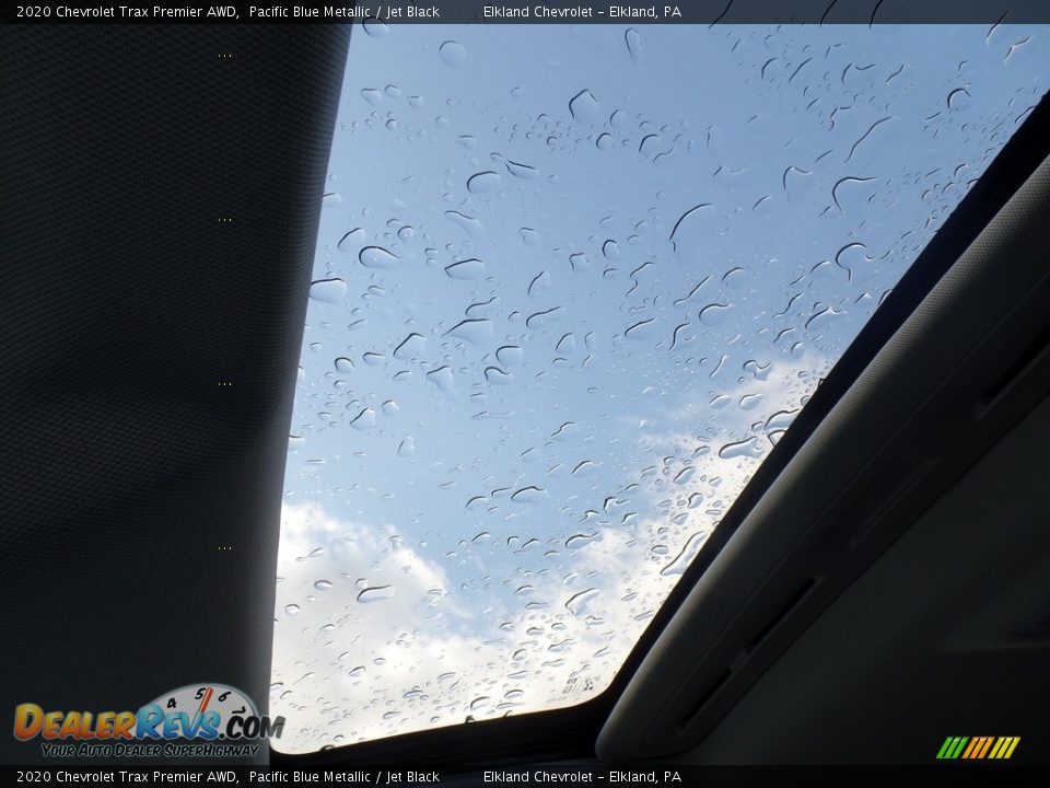 2020 Chevrolet Trax Premier AWD Pacific Blue Metallic / Jet Black Photo #36