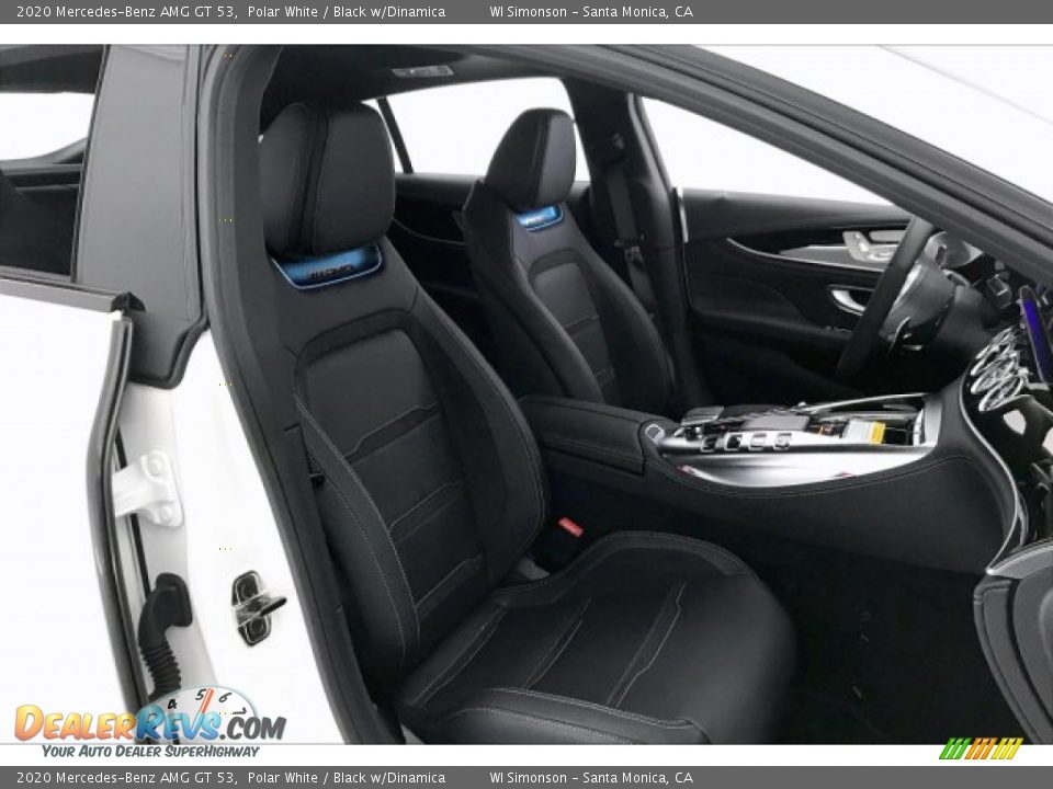Front Seat of 2020 Mercedes-Benz AMG GT 53 Photo #6
