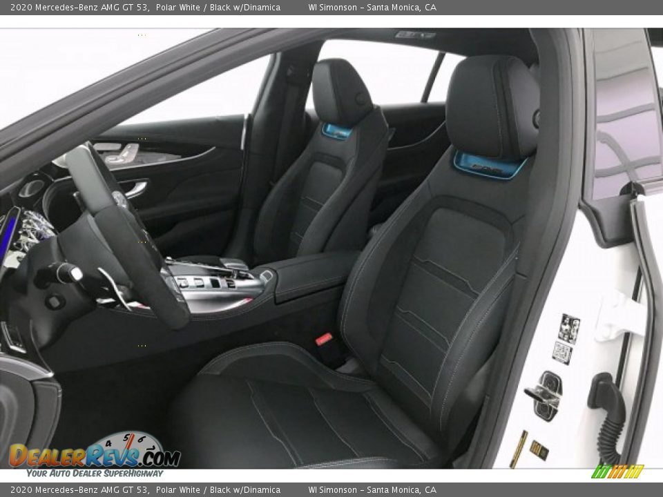Front Seat of 2020 Mercedes-Benz AMG GT 53 Photo #14