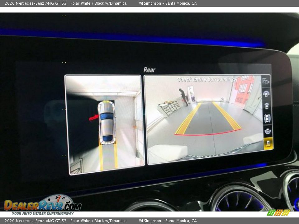 2020 Mercedes-Benz AMG GT 53 Polar White / Black w/Dinamica Photo #21