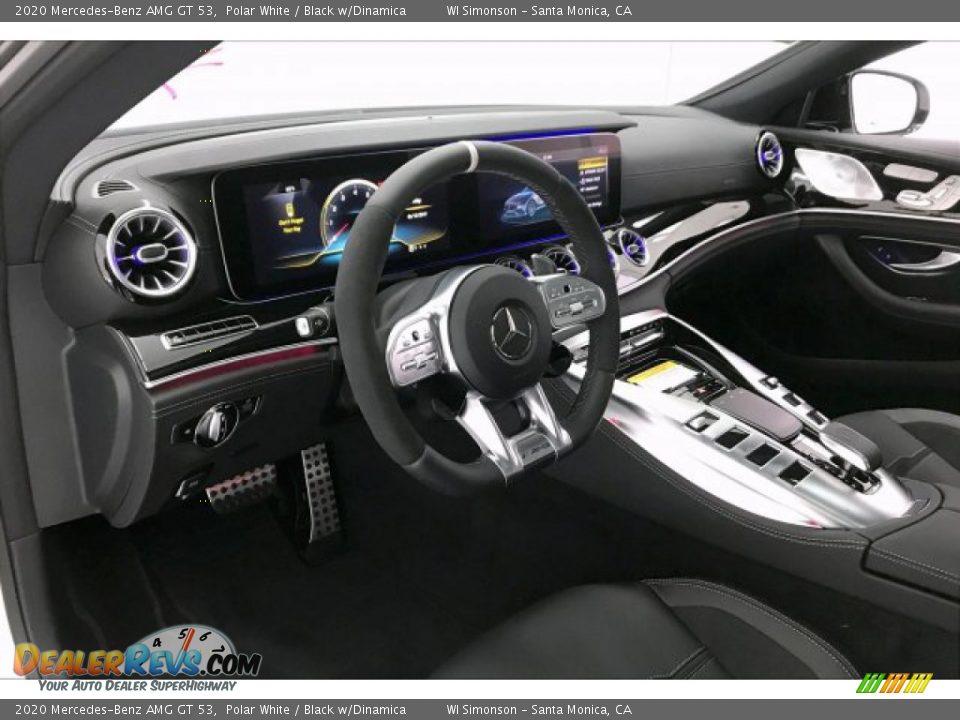 Front Seat of 2020 Mercedes-Benz AMG GT 53 Photo #22