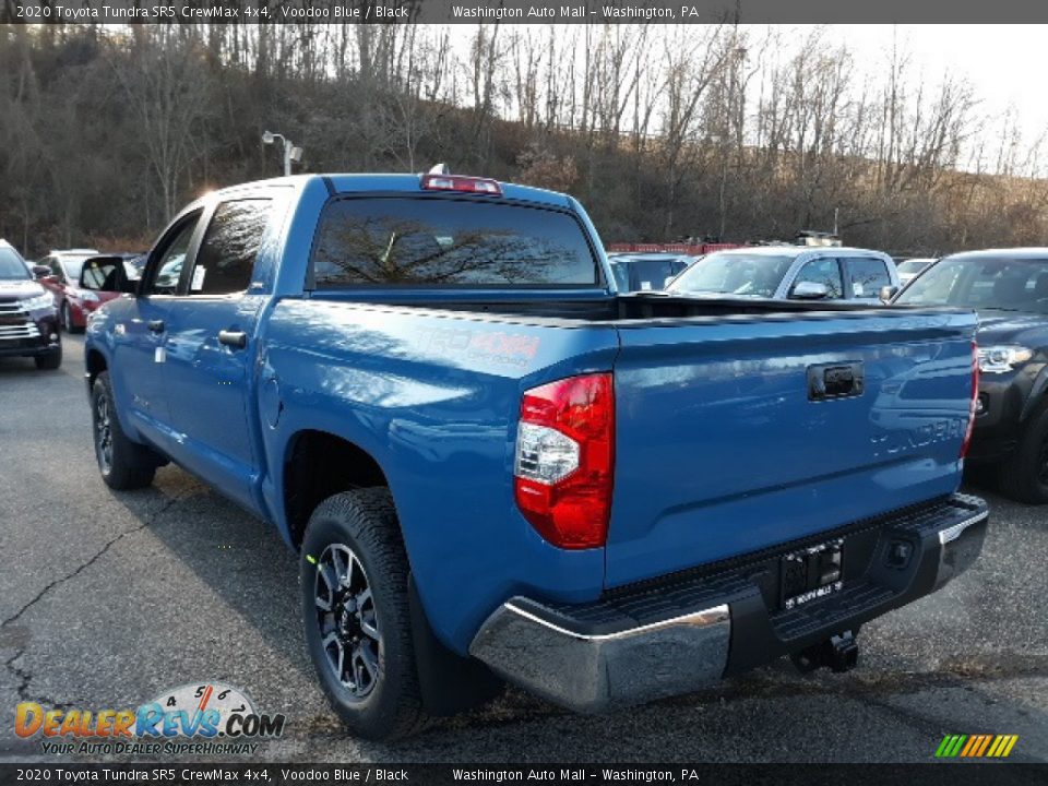 2020 Toyota Tundra SR5 CrewMax 4x4 Voodoo Blue / Black Photo #2