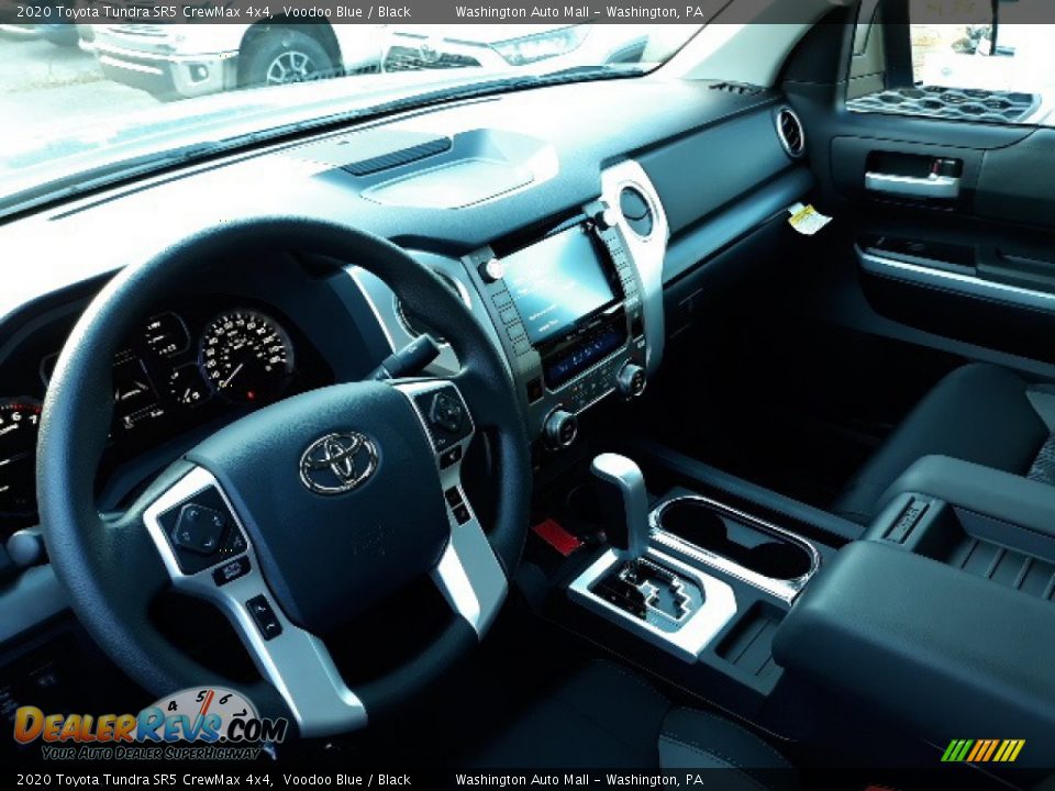 2020 Toyota Tundra SR5 CrewMax 4x4 Voodoo Blue / Black Photo #3