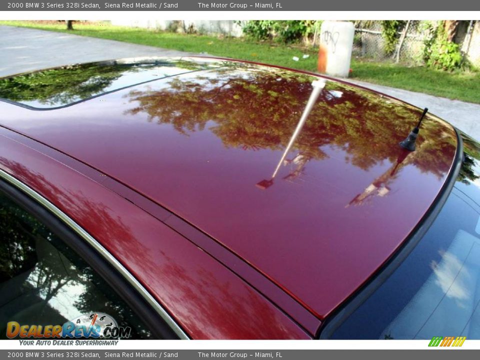 2000 BMW 3 Series 328i Sedan Siena Red Metallic / Sand Photo #27