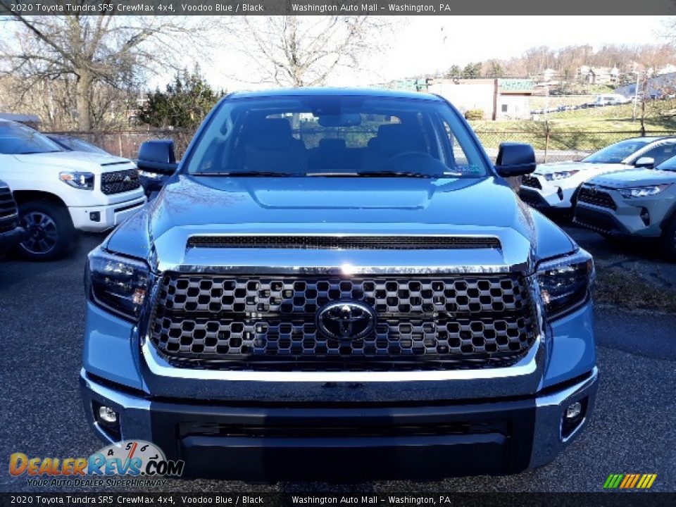 2020 Toyota Tundra SR5 CrewMax 4x4 Voodoo Blue / Black Photo #6