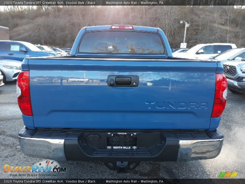 2020 Toyota Tundra SR5 CrewMax 4x4 Voodoo Blue / Black Photo #7