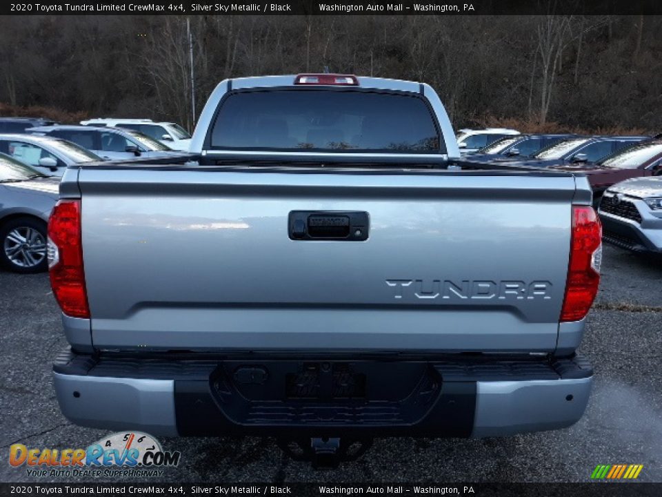 2020 Toyota Tundra Limited CrewMax 4x4 Silver Sky Metallic / Black Photo #8