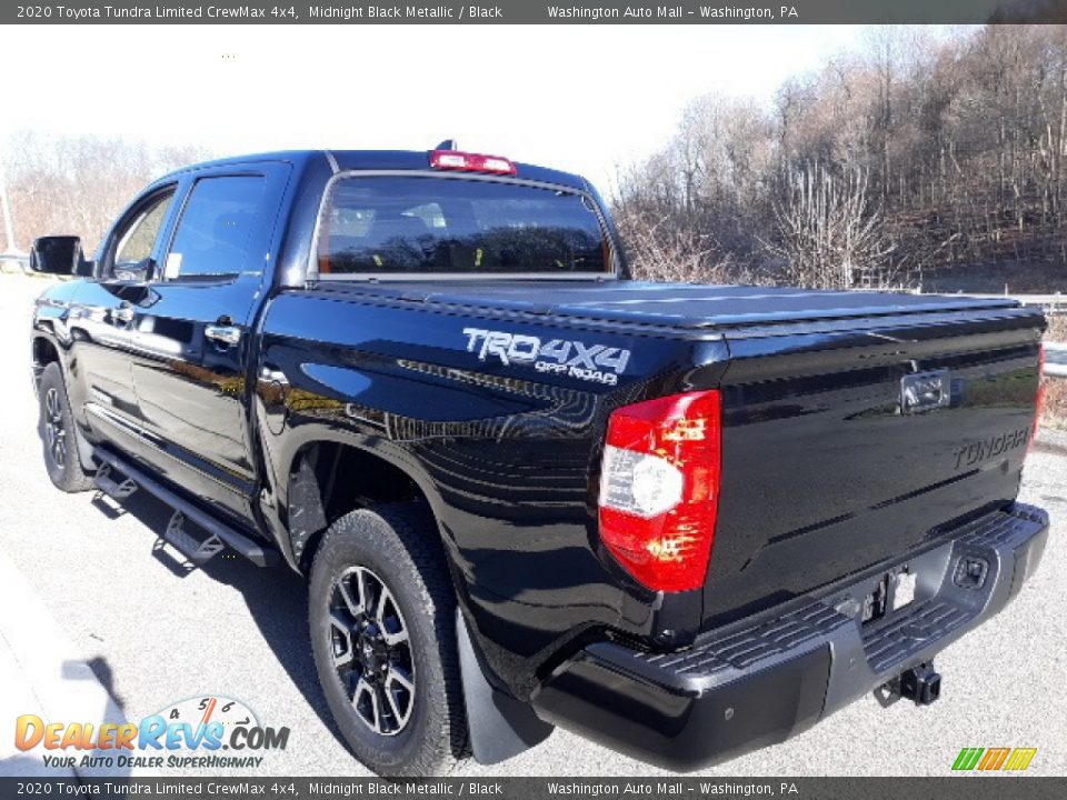 2020 Toyota Tundra Limited CrewMax 4x4 Midnight Black Metallic / Black Photo #2