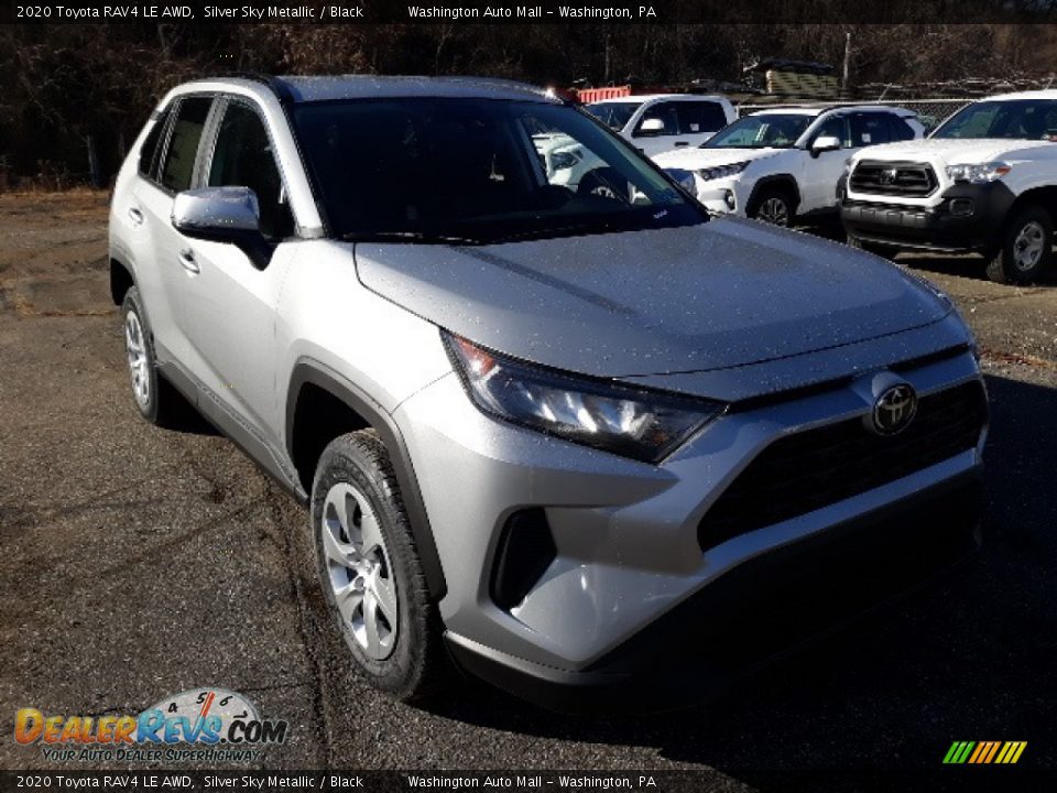 2020 Toyota RAV4 LE AWD Silver Sky Metallic / Black Photo #1