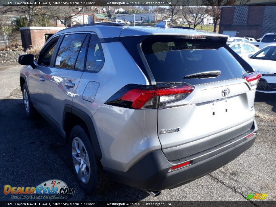 2020 Toyota RAV4 LE AWD Silver Sky Metallic / Black Photo #2