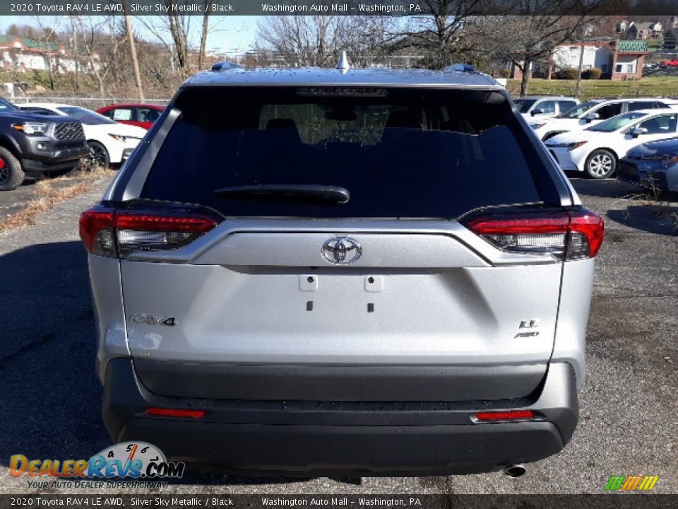 2020 Toyota RAV4 LE AWD Silver Sky Metallic / Black Photo #7