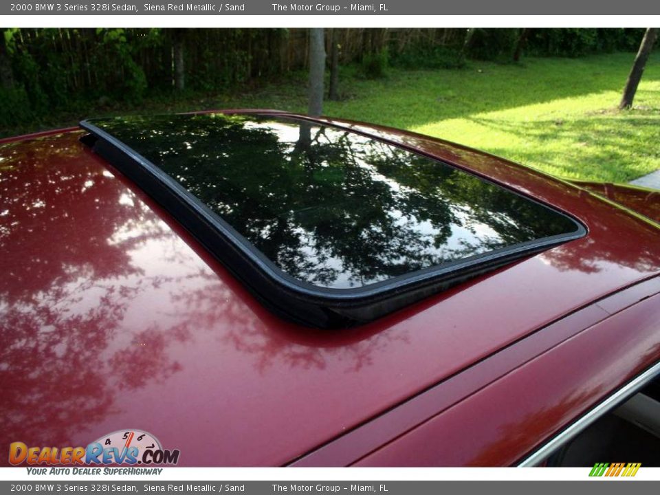 2000 BMW 3 Series 328i Sedan Siena Red Metallic / Sand Photo #30
