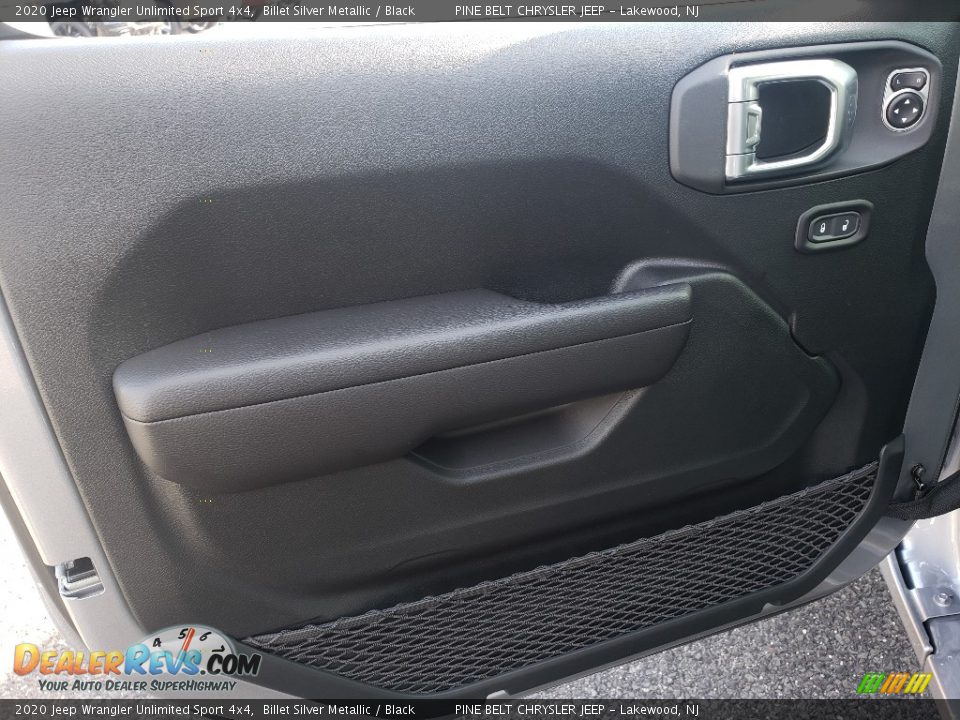 2020 Jeep Wrangler Unlimited Sport 4x4 Billet Silver Metallic / Black Photo #8