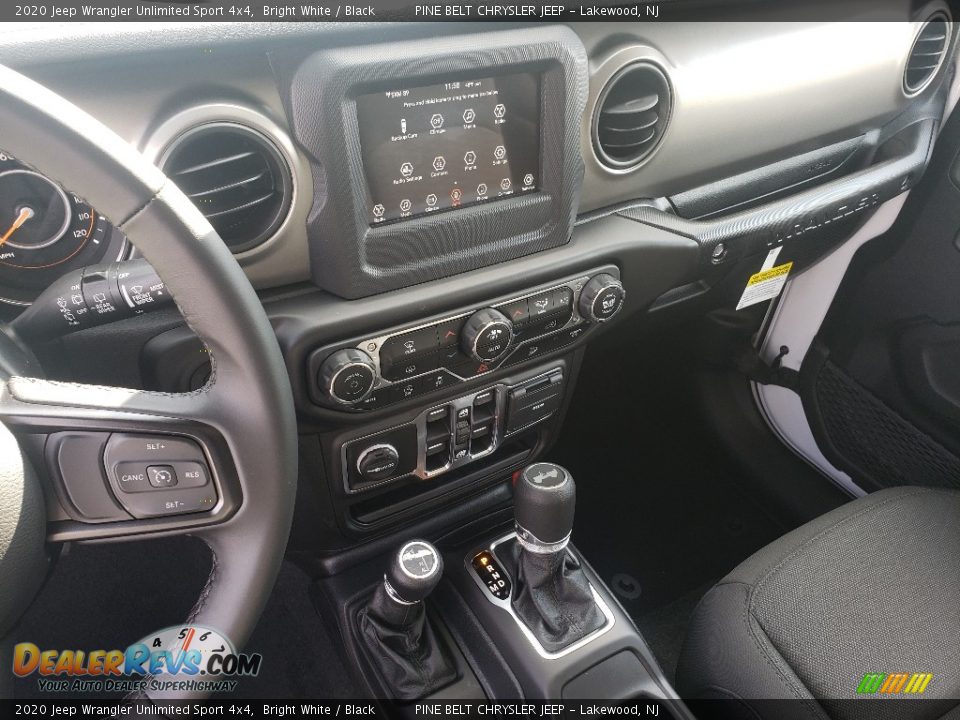 2020 Jeep Wrangler Unlimited Sport 4x4 Bright White / Black Photo #10