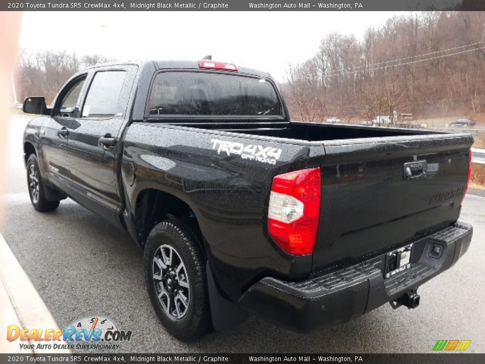 2020 Toyota Tundra SR5 CrewMax 4x4 Midnight Black Metallic / Graphite Photo #2