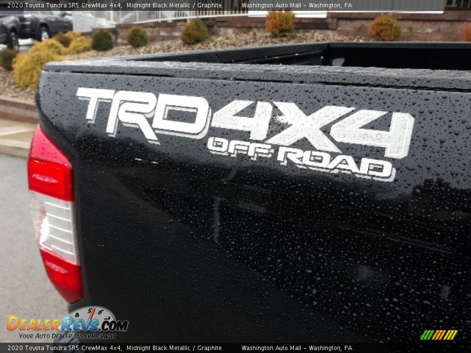 2020 Toyota Tundra SR5 CrewMax 4x4 Midnight Black Metallic / Graphite Photo #8