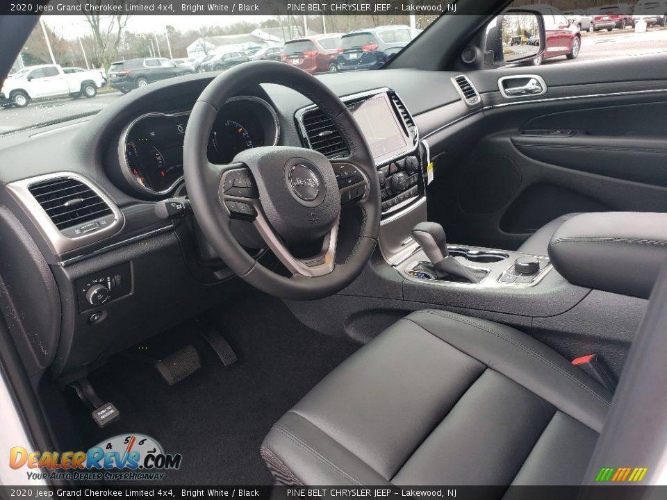 2020 Jeep Grand Cherokee Limited 4x4 Bright White / Black Photo #7