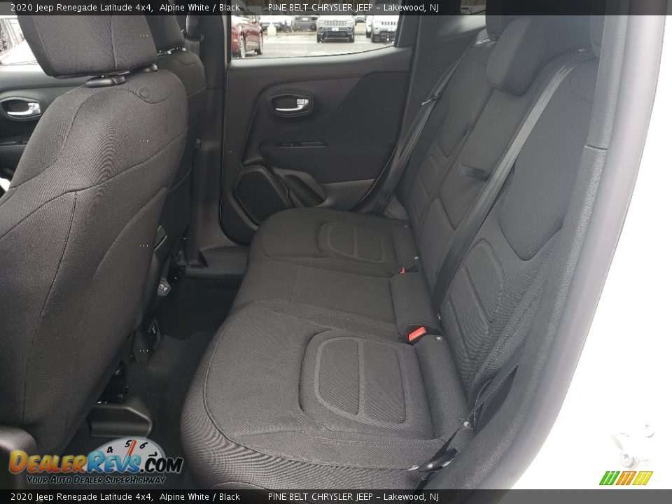 2020 Jeep Renegade Latitude 4x4 Alpine White / Black Photo #6