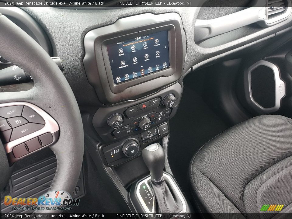 2020 Jeep Renegade Latitude 4x4 Alpine White / Black Photo #10