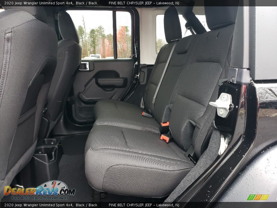 2020 Jeep Wrangler Unlimited Sport 4x4 Black / Black Photo #6