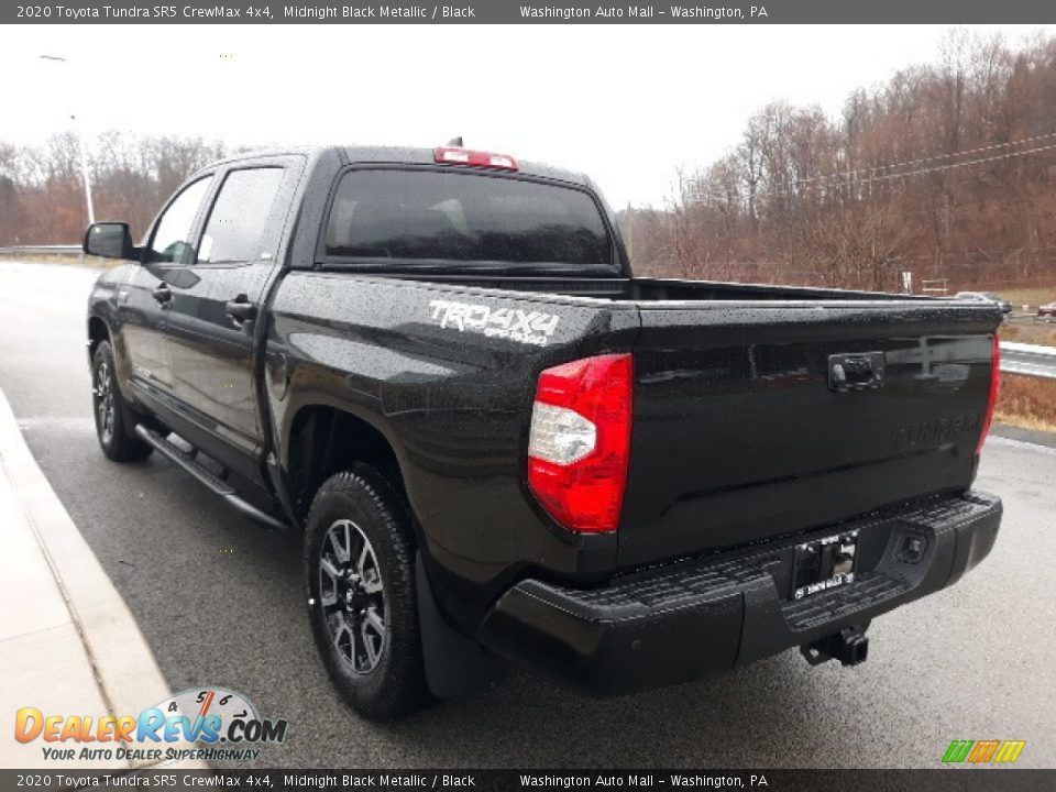 2020 Toyota Tundra SR5 CrewMax 4x4 Midnight Black Metallic / Black Photo #2