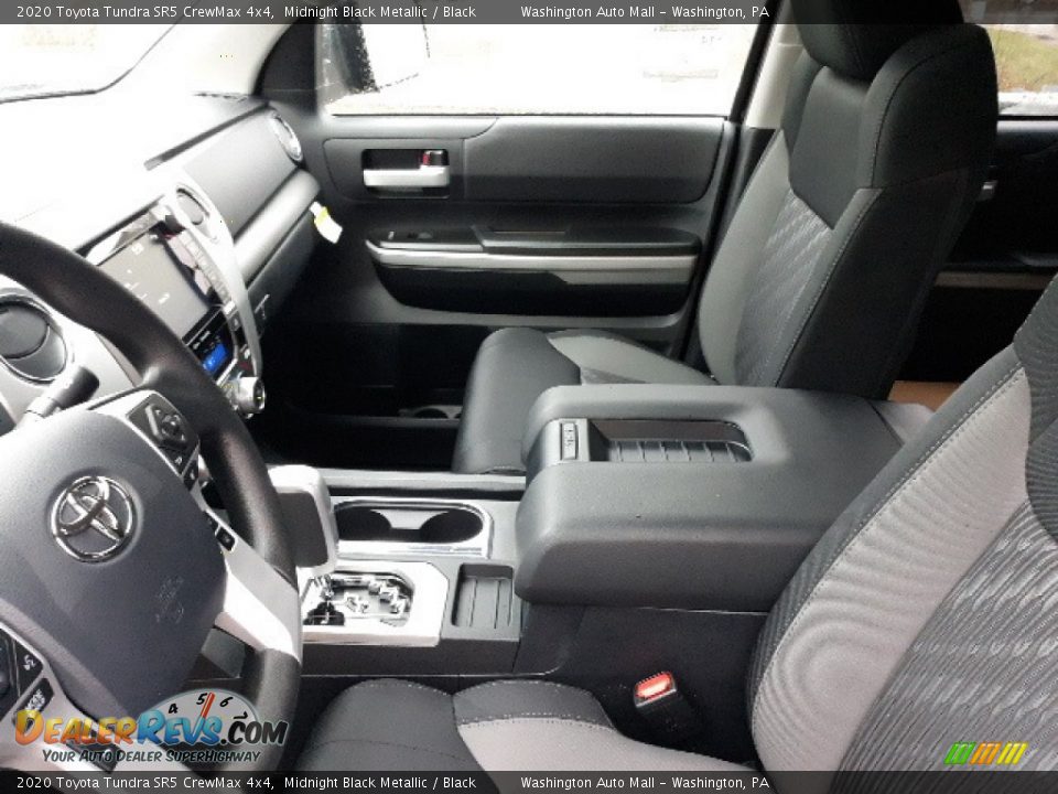 2020 Toyota Tundra SR5 CrewMax 4x4 Midnight Black Metallic / Black Photo #4