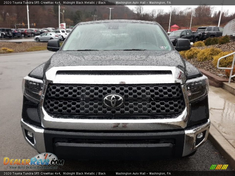 2020 Toyota Tundra SR5 CrewMax 4x4 Midnight Black Metallic / Black Photo #6