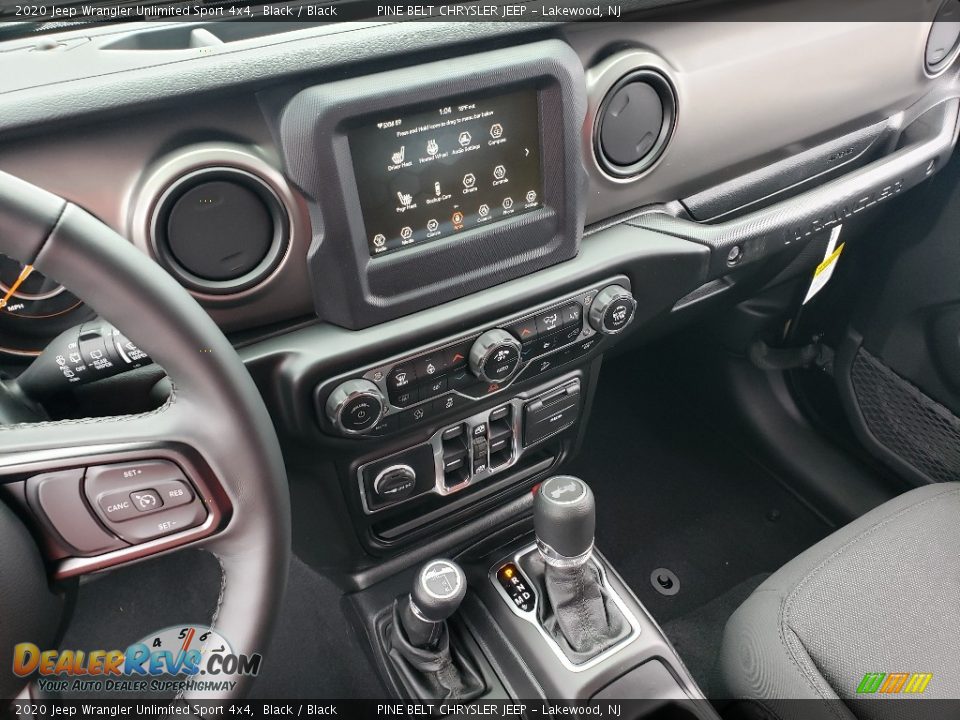 2020 Jeep Wrangler Unlimited Sport 4x4 Black / Black Photo #10