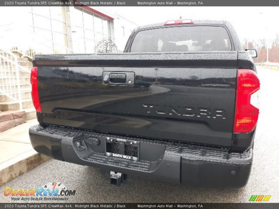 2020 Toyota Tundra SR5 CrewMax 4x4 Midnight Black Metallic / Black Photo #7