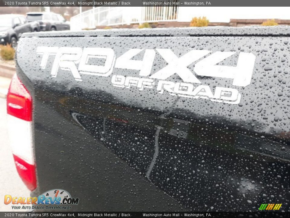 2020 Toyota Tundra SR5 CrewMax 4x4 Midnight Black Metallic / Black Photo #8