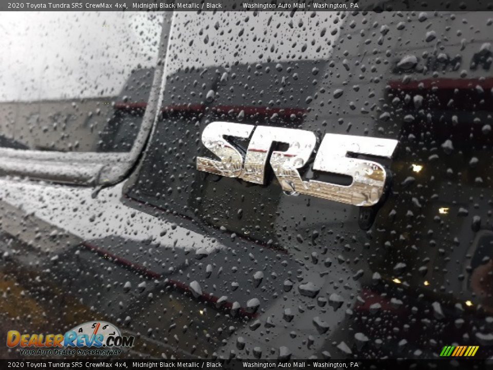 2020 Toyota Tundra SR5 CrewMax 4x4 Midnight Black Metallic / Black Photo #10
