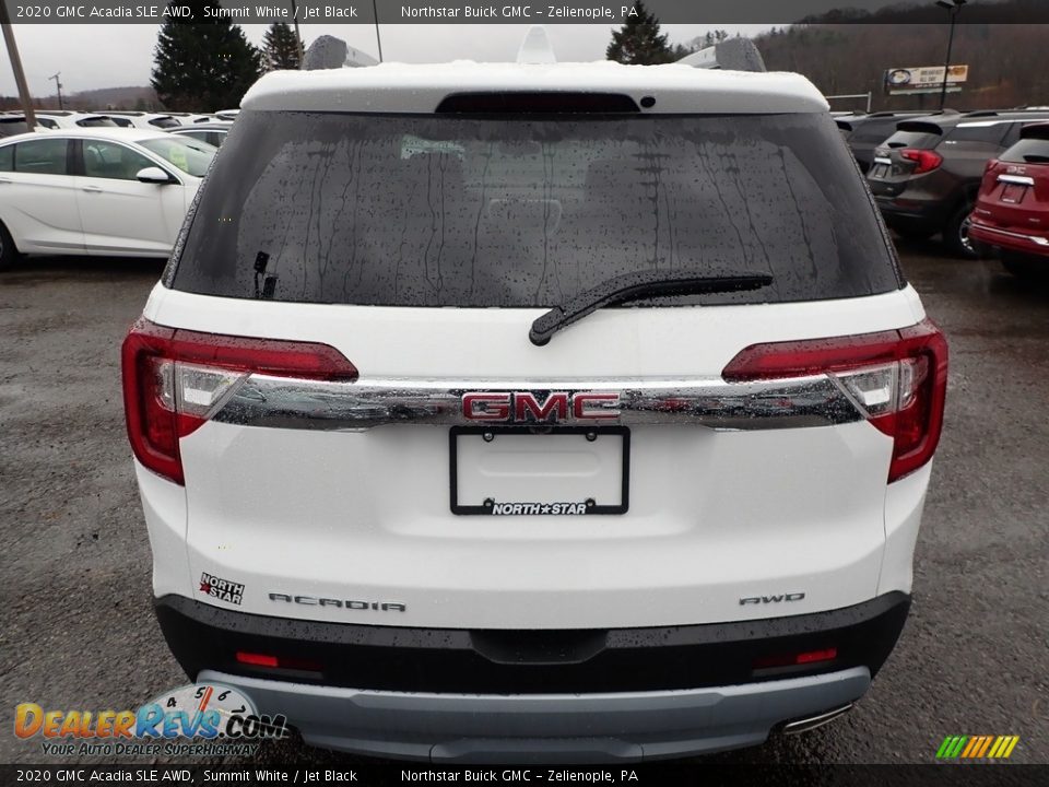 2020 GMC Acadia SLE AWD Summit White / Jet Black Photo #6