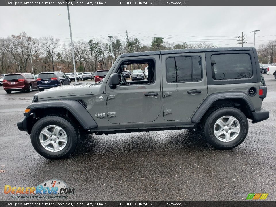 Sting-Gray 2020 Jeep Wrangler Unlimited Sport 4x4 Photo #3
