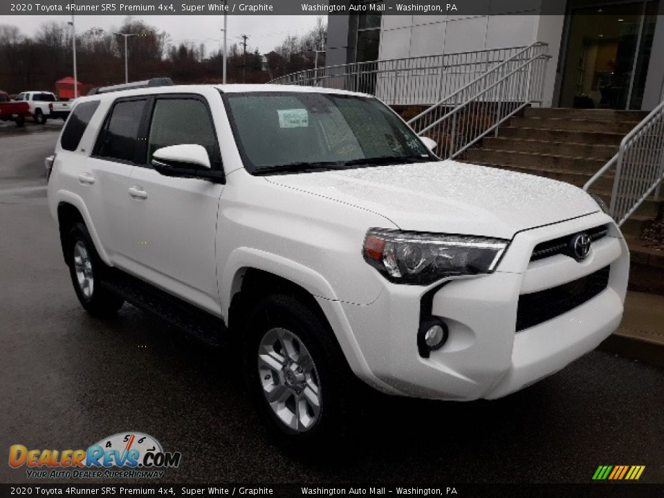 2020 Toyota 4Runner SR5 Premium 4x4 Super White / Graphite Photo #1