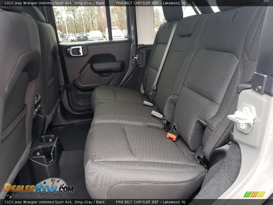2020 Jeep Wrangler Unlimited Sport 4x4 Sting-Gray / Black Photo #6