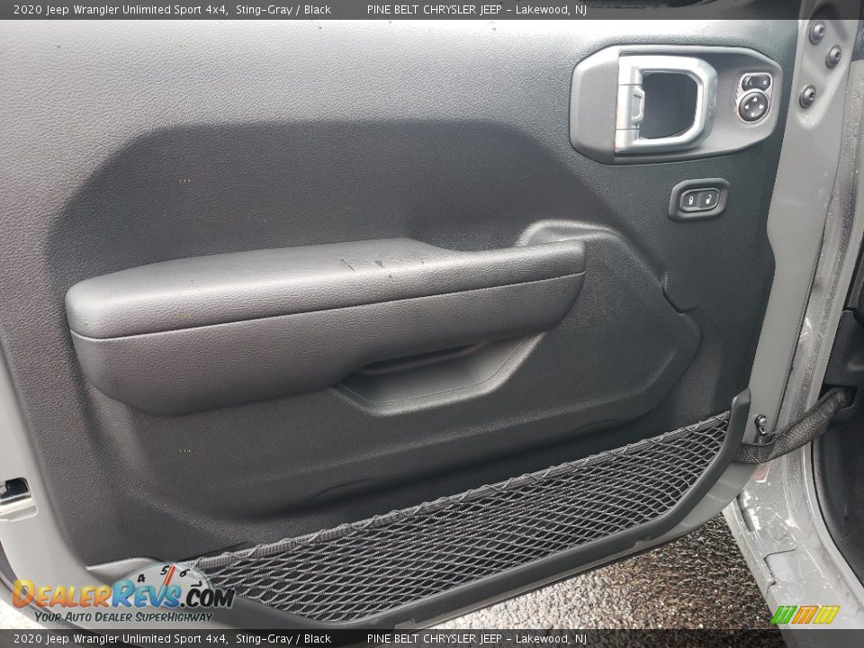 2020 Jeep Wrangler Unlimited Sport 4x4 Sting-Gray / Black Photo #8