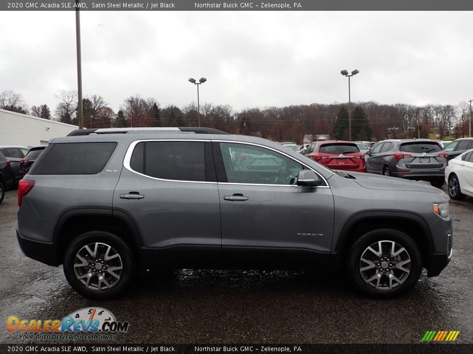 2020 GMC Acadia SLE AWD Satin Steel Metallic / Jet Black Photo #4