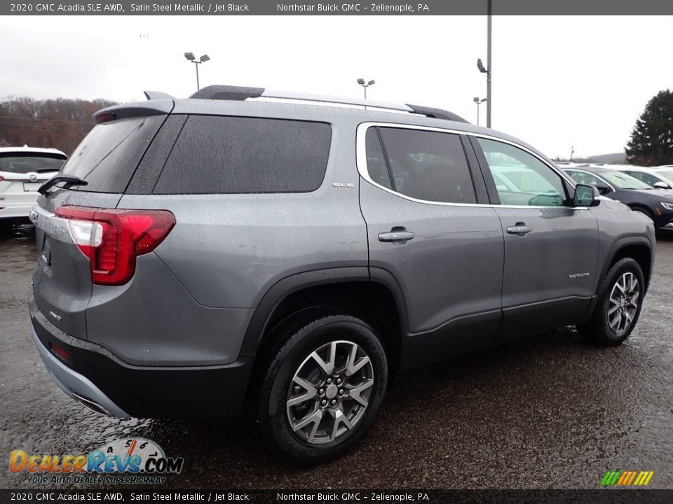 2020 GMC Acadia SLE AWD Satin Steel Metallic / Jet Black Photo #5