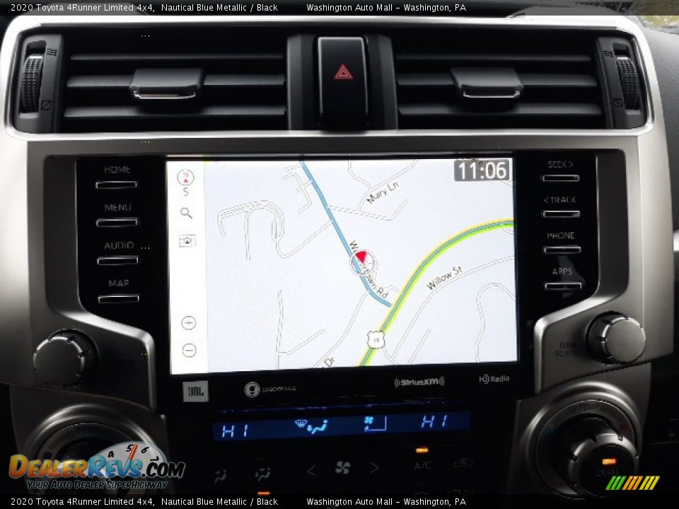 Navigation of 2020 Toyota 4Runner Limited 4x4 Photo #6