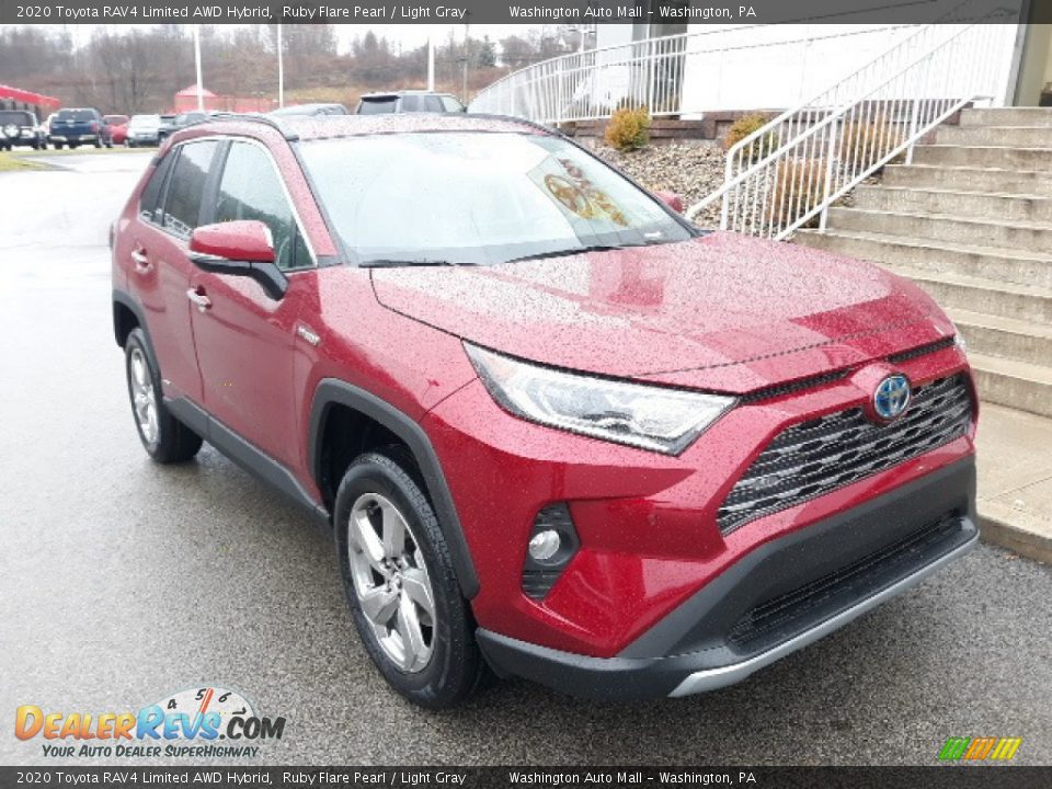Front 3/4 View of 2020 Toyota RAV4 Limited AWD Hybrid Photo #1