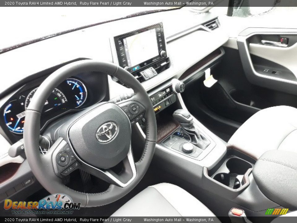 Front Seat of 2020 Toyota RAV4 Limited AWD Hybrid Photo #3