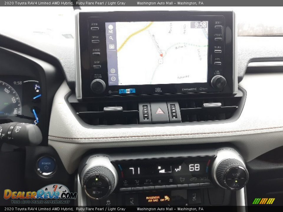 Navigation of 2020 Toyota RAV4 Limited AWD Hybrid Photo #6